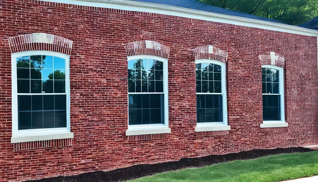 Bartonville Brick cleaning