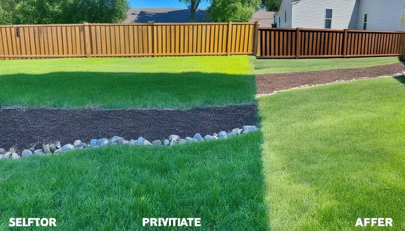 Bartonville Fence cleaning