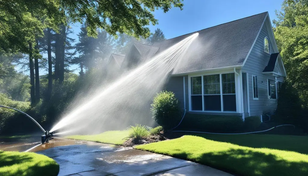 Denton Pressure Washing Process