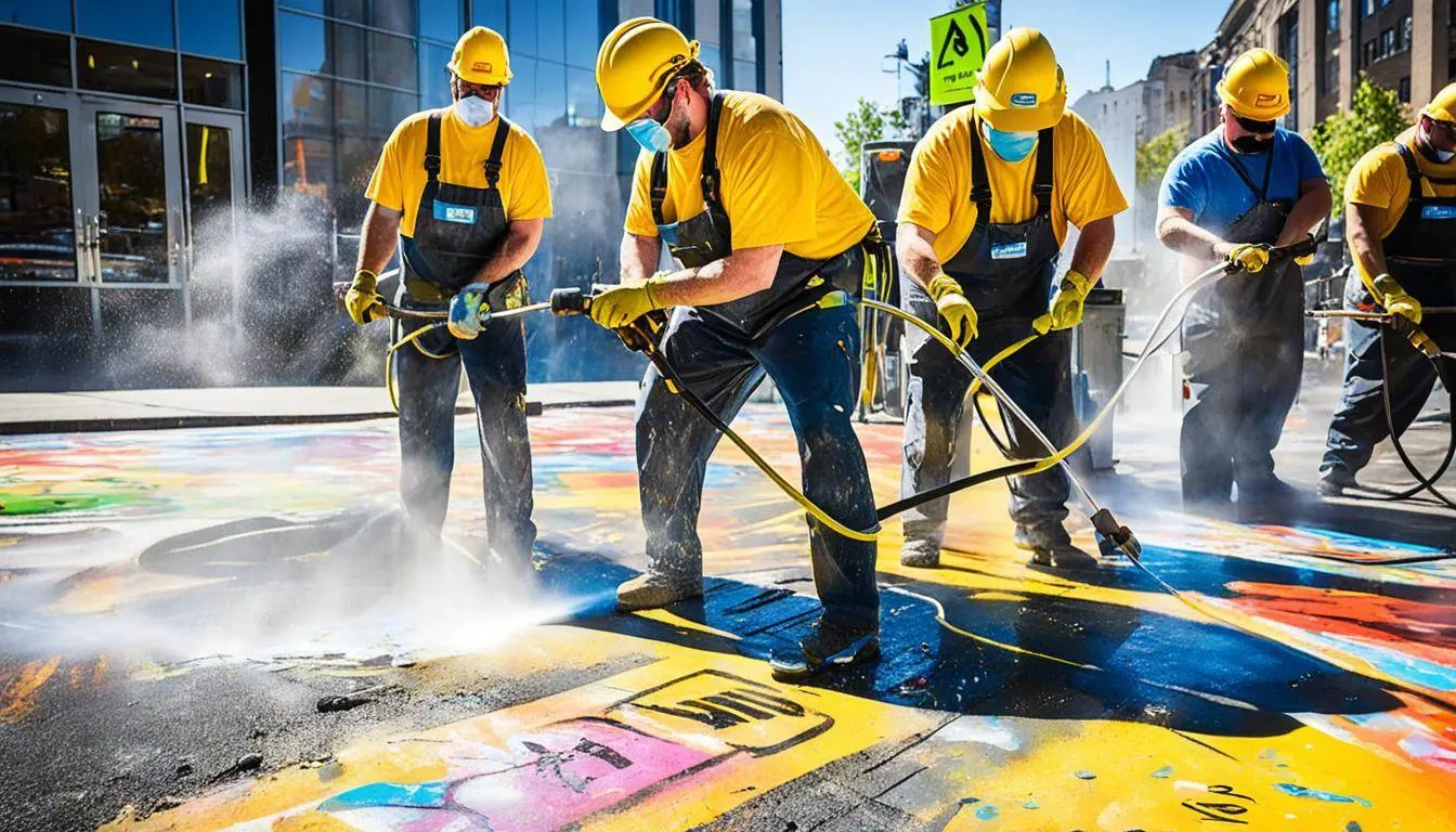Pressure Washing: Your Secret Weapon Against Graffiti