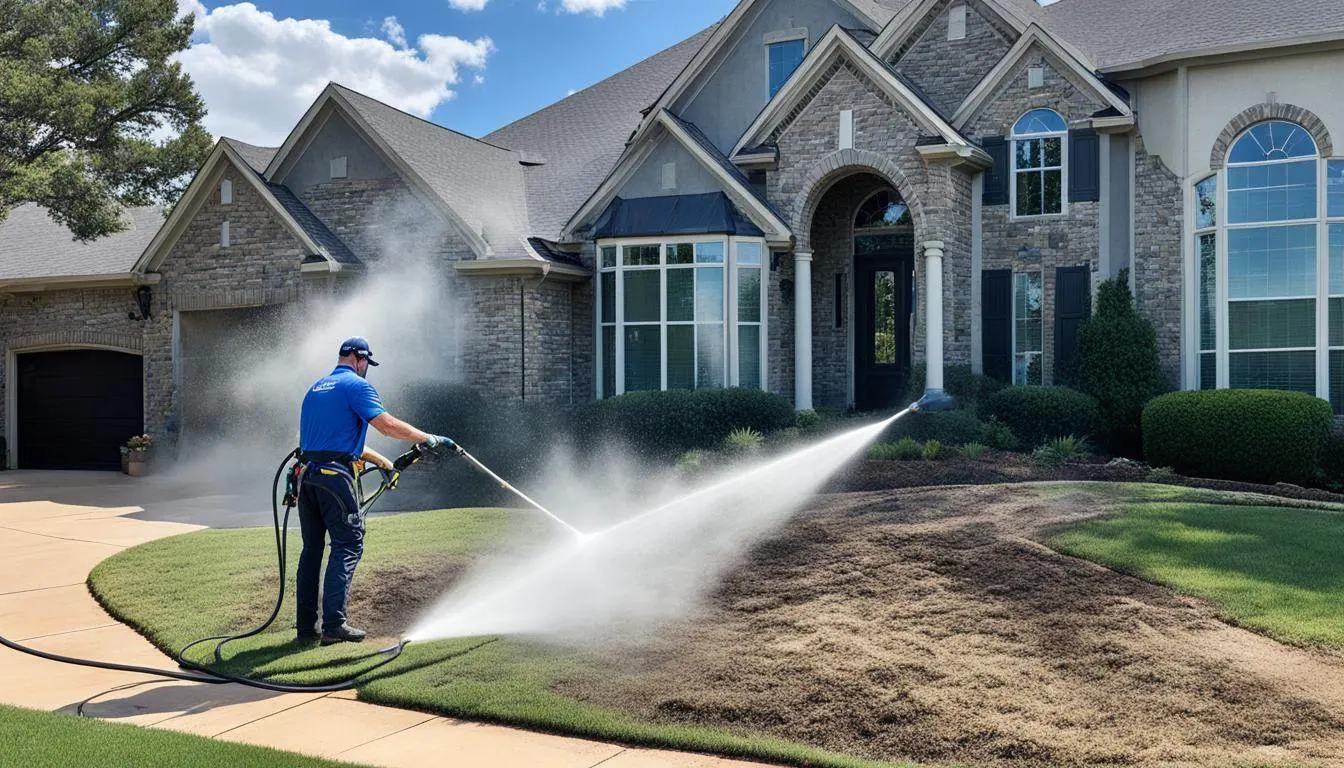 Trophy Club Pressure washing