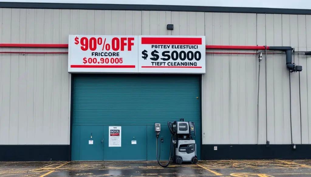 commercial pressure washing savings
