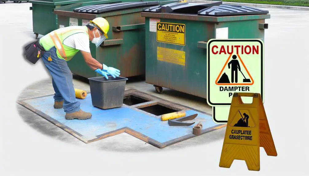 dumpster pad maintenance importance