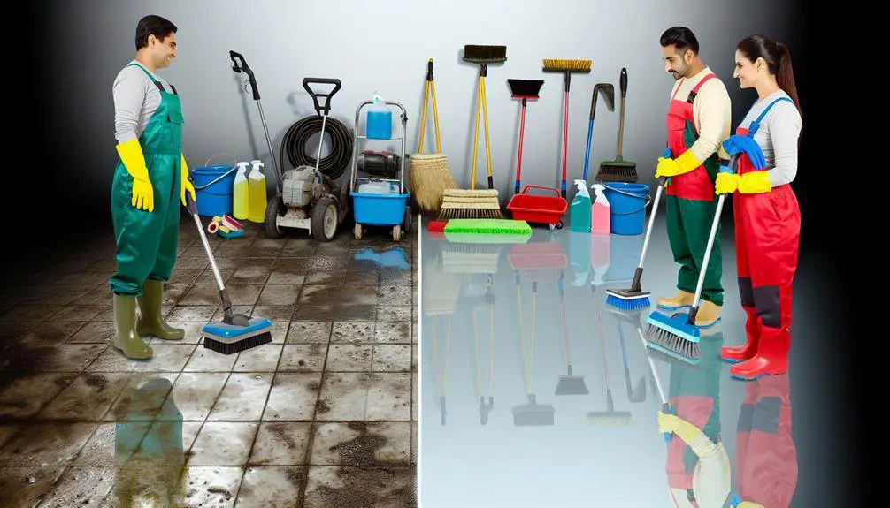 revitalize surfaces with cleaning
