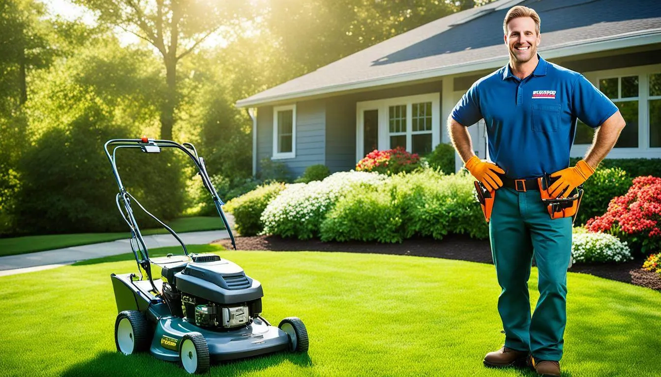 Lawn mowing business