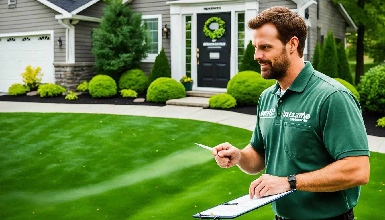 Lawn mowing estimates