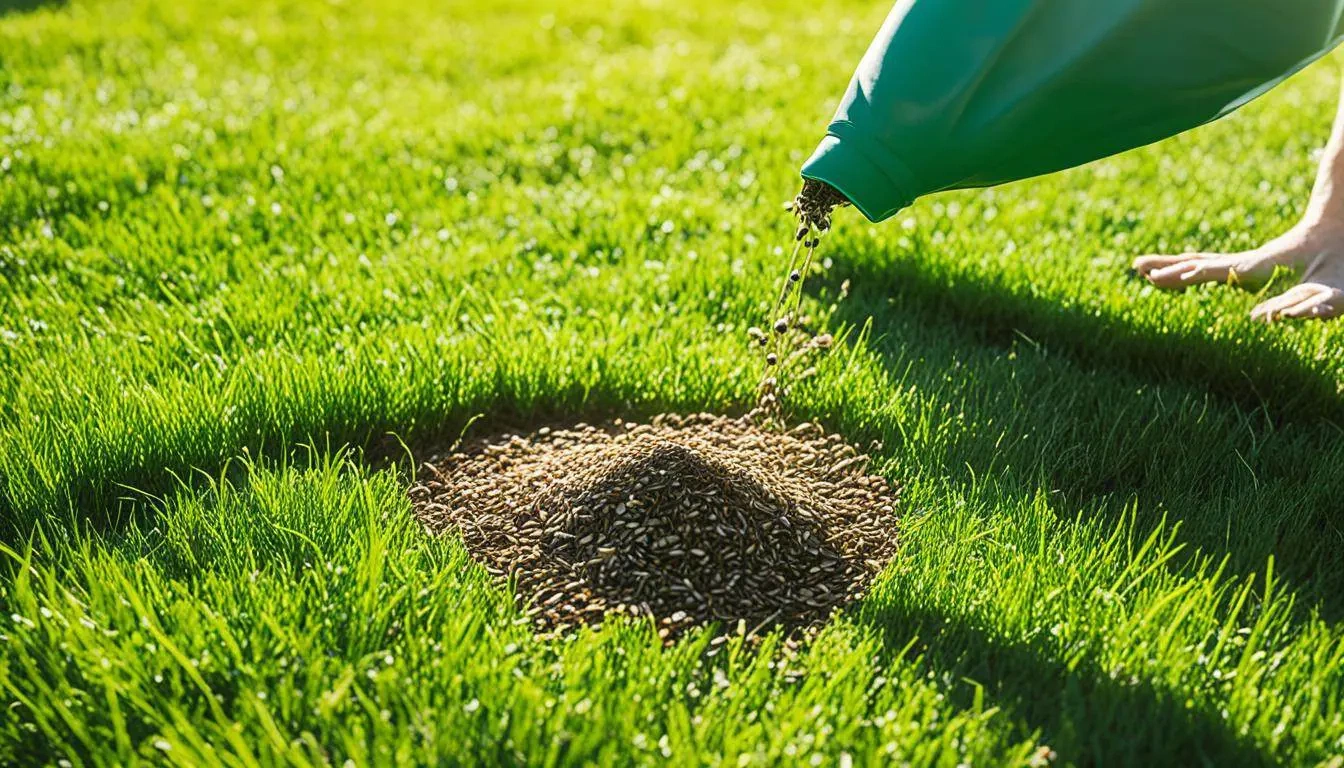Lawn overseeding
