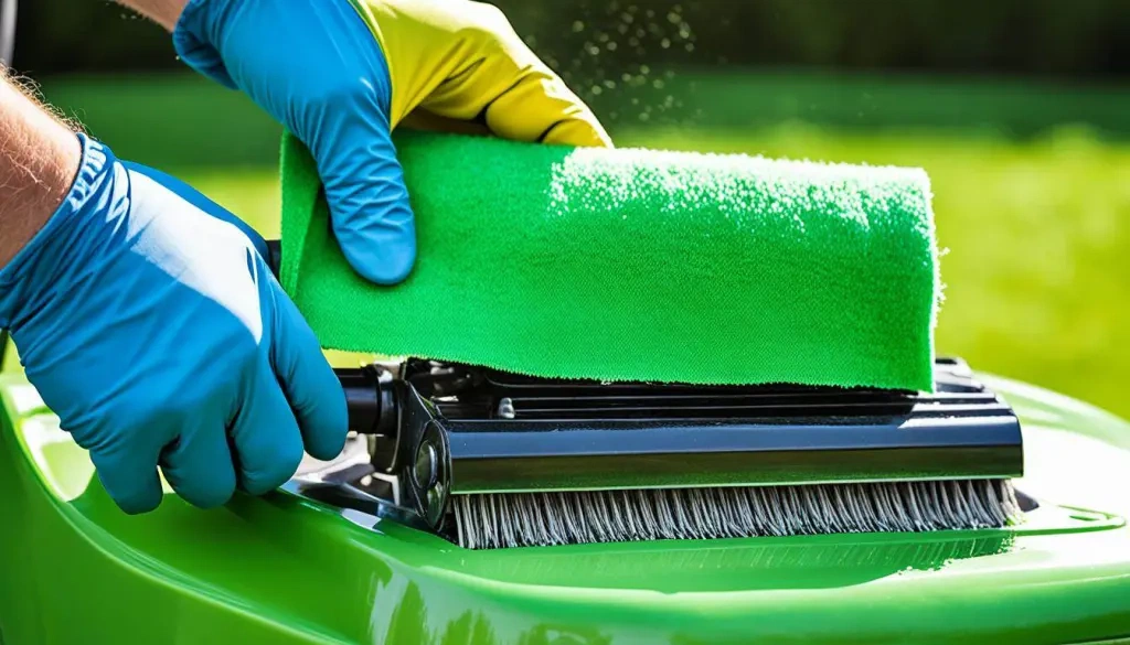 lawn equipment maintenance